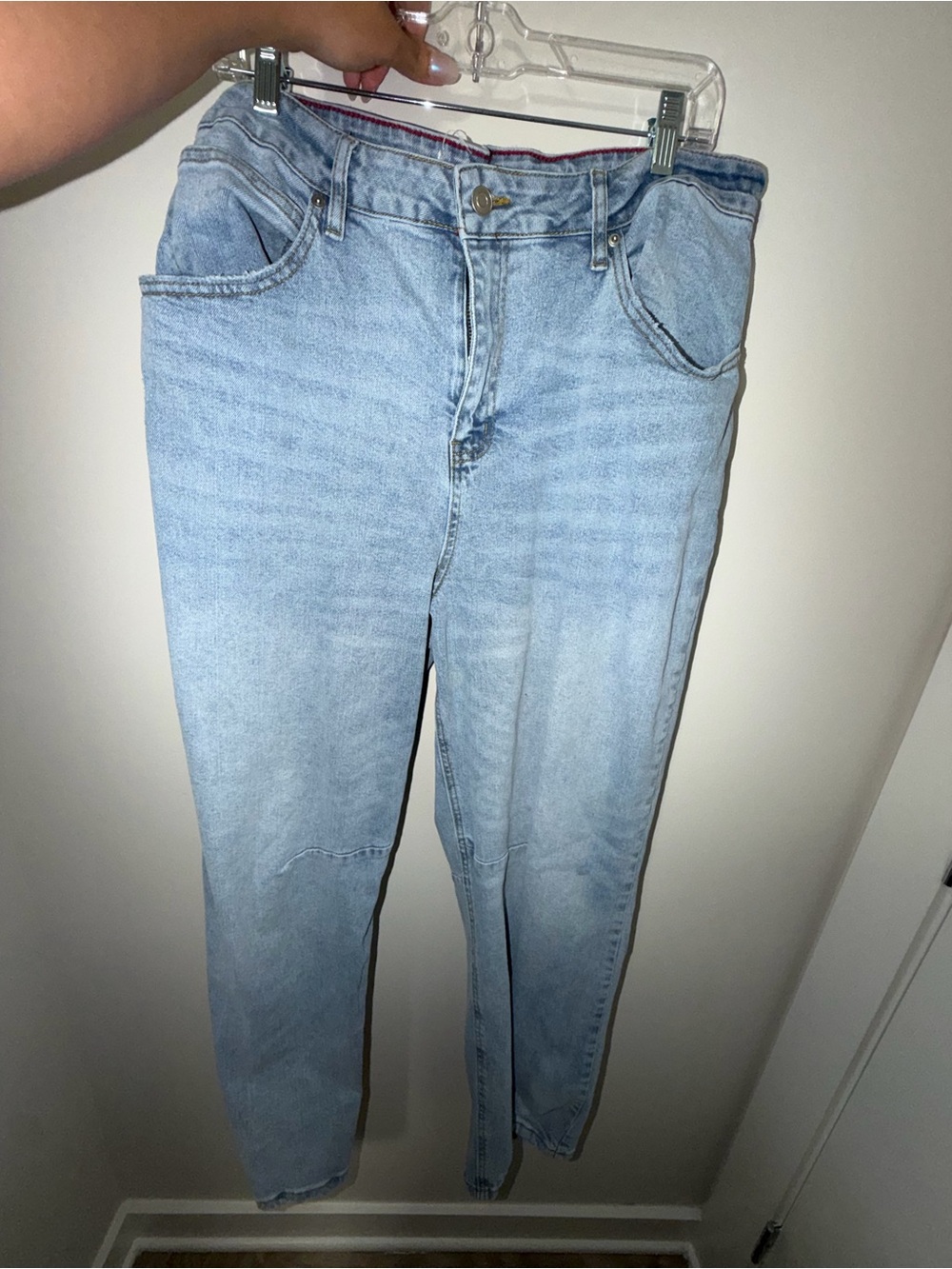 Fashion Nova Light Wash Straight Leg Jeans